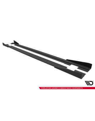 Diffusori minigonne street pro + Flaps Audi TT S / TT S-Line 8J Facelift (Cod. M-AUTT2SLINECNC-SD1B+