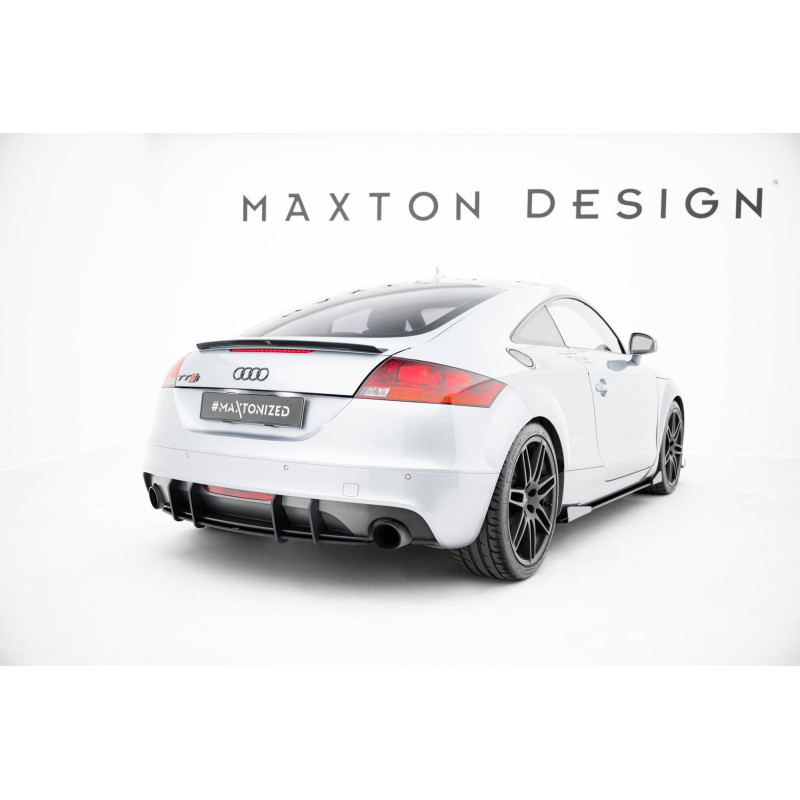 DIFFUSORE POSTERIORE street pro Audi TT S-Line 8J Facelift (Cod. M-AUTT2SLINECNC-RS1B)