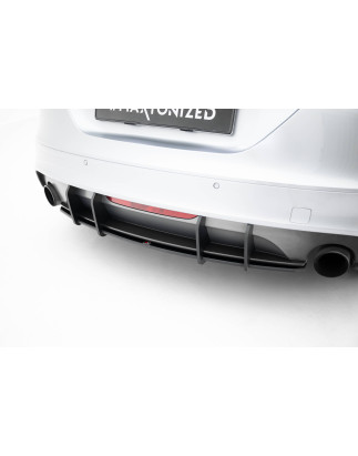 DIFFUSORE POSTERIORE street pro Audi TT S-Line 8J Facelift (Cod. M-AUTT2SLINECNC-RS1B)