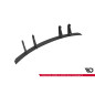 DIFFUSORE POSTERIORE street pro Audi TT S-Line 8J Facelift (Cod. M-AUTT2SLINECNC-RS1B)