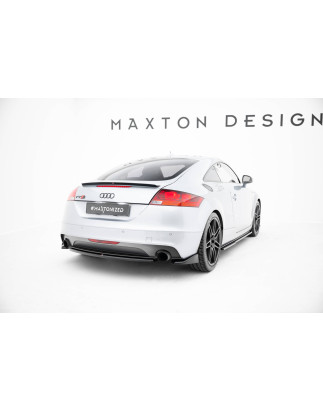Splitter centrale posteriore for Audi TT S-Line 8J Facelift (Cod. M-AU-TT-2-SLINE-RD1G)
