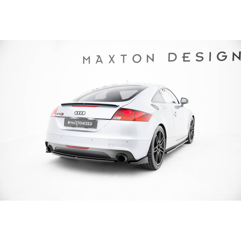 Splitter centrale posteriore for Audi TT S-Line 8J Facelift (Cod. M-AU-TT-2-SLINE-RD1G)