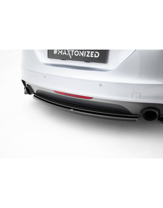 Splitter centrale posteriore for Audi TT S-Line 8J Facelift (Cod. M-AU-TT-2-SLINE-RD1G)