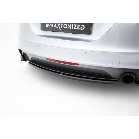Splitter centrale posteriore for Audi TT S-Line 8J Facelift (Cod. M-AU-TT-2-SLINE-RD1G)
