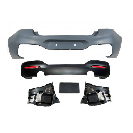 Paraurti Posteriore BMW F20 /F21 LCI 15-18 1.35 look M-Tech 2 Uscite (Cod. E-TCBF217)