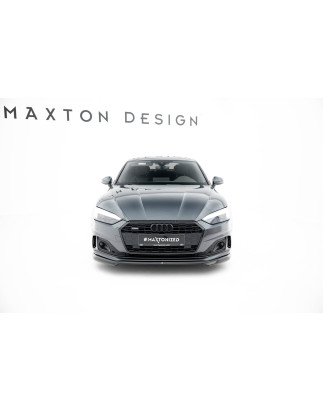 SPLITTER ANTERIORE  V.1 Audi A5 F5 Facelift (Cod. M-AU-A5-2F-SB-FD1G)