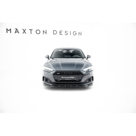 SPLITTER ANTERIORE  V.2 Audi A5 F5 Facelift (Cod. M-AU-A5-2F-SB-FD2G)