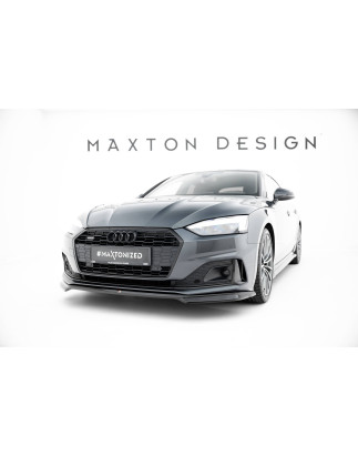 SPLITTER ANTERIORE  V.2 Audi A5 F5 Facelift (Cod. M-AU-A5-2F-SB-FD2G)