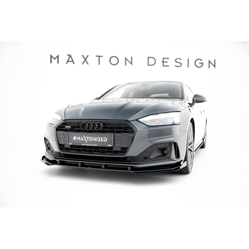 SPLITTER ANTERIORE street pro + Flaps Audi A5 F5 Facelift (Cod. M-AUA52FSBCNC-FD1B+FSF1G) SPLITTER ANTERIORE street pro + Flaps Audi A5 F5 Facelift (Cod. M-AUA52FSBCNC-FD1B+FSF1G)