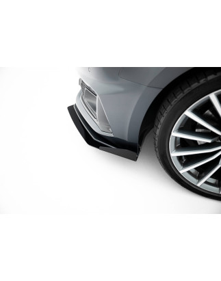 SPLITTER ANTERIORE street pro + Flaps Audi A5 F5 Facelift (Cod. M-AUA52FSBCNC-FD1B+FSF1G)