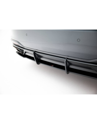 DIFFUSORE POSTERIORE street pro + Flaps Audi A5 F5 Facelift (Cod. M-AUA52FSBCNC-RS1B+RSF1G)