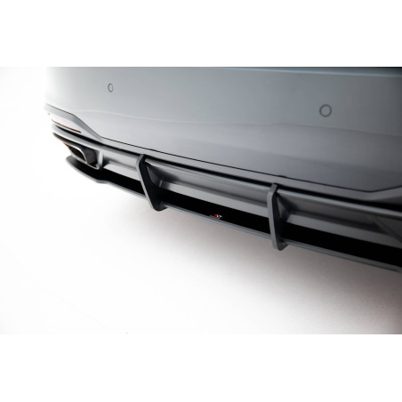 DIFFUSORE POSTERIORE street pro + Flaps Audi A5 F5 Facelift (Cod. M-AUA52FSBCNC-RS1B+RSF1G)