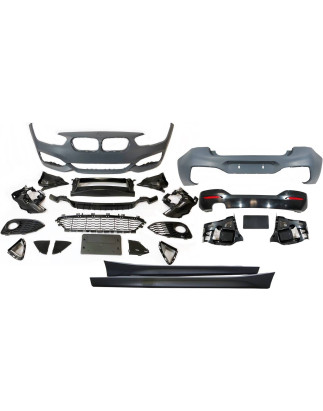 Kit Estetico BMW F20 LCI 15-19 look M-Tech 1 Uscita (Cod. E-TCBF215F203F216)