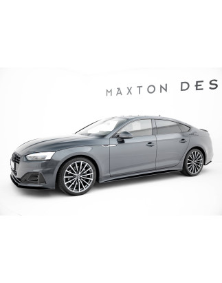 Diffusori minigonne street pro Audi A5 Sportback F5 Facelift (Cod. M-AUA52FSBCNC-SD1B)