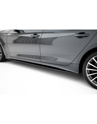 Diffusori minigonne street pro Audi A5 Sportback F5 Facelift (Cod. M-AUA52FSBCNC-SD1B)
