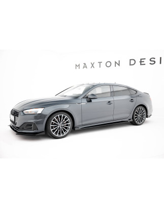 Diffusori minigonne street pro + Flaps Audi A5 Sportback F5 Facelift (Cod. M-AUA52FSBCNC-SD1B+SF1G)