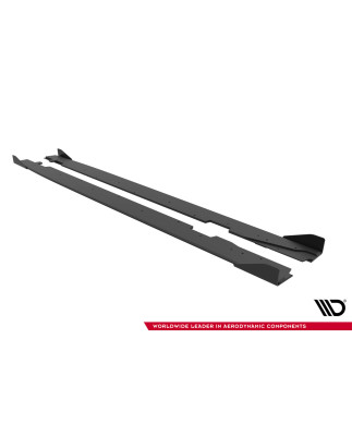Diffusori minigonne street pro + Flaps Audi A5 Sportback F5 Facelift (Cod. M-AUA52FSBCNC-SD1B+SF1G)