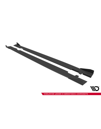 Diffusori minigonne street pro + Flaps Audi A5 Sportback F5 Facelift (Cod. M-AUA52FSBCNC-SD1B+SF1G)