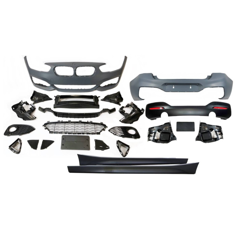 Kit Estetico BMW F20 LCI 15-19 look M-Tech 2 Uscite (Cod. E-TCBF215F203F217)