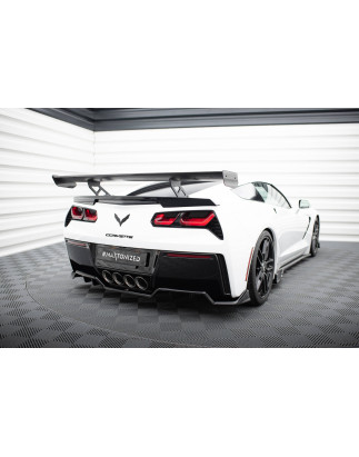 Spoiler in carbonio  Chevrolet Corvette Stingray / Grand Sport C7 (Cod. M-CF-CH-CO-C7-WING5-INT-245-