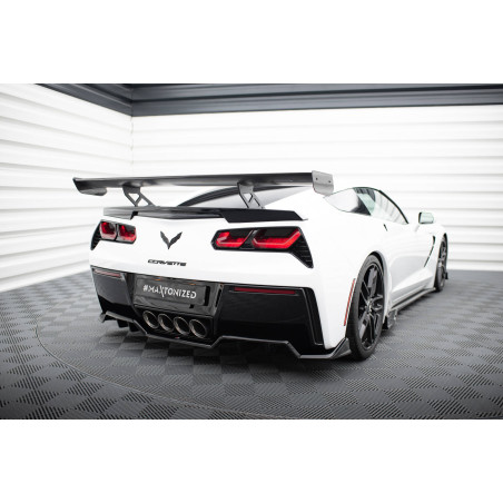 Spoiler in carbonio  Chevrolet Corvette Stingray / Grand Sport C7 (Cod. M-CF-CH-CO-C7-WING5-INT-245-