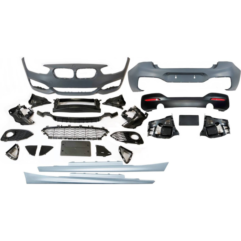 Kit Estetico BMW F21 LCI 15-19 look M-Tech 2 Uscite (Cod. E-TCBF215F212F217)