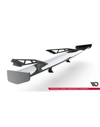 Spoiler in carbonio con supporto superiore  Chevrolet Corvette Stingray / Grand Sport C7 (Cod. M-CF-