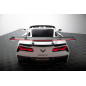 Spoiler in carbonio con supporto superiore + LED Chevrolet Corvette Stingray / Grand Sport C7 (Cod. 