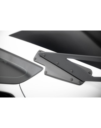 Spoiler in carbonio con supporto superiore + LED Chevrolet Corvette Stingray / Grand Sport C7 (Cod. 