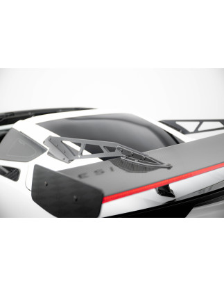 Spoiler in carbonio con supporto superiore + LED Chevrolet Corvette Stingray / Grand Sport C7 (Cod. 