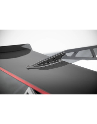 Spoiler in carbonio con supporto superiore + LED Chevrolet Corvette Stingray / Grand Sport C7 (Cod. 