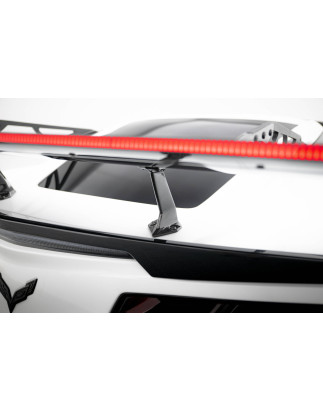 Spoiler in carbonio con supporto superiore + LED Chevrolet Corvette Stingray / Grand Sport C7 (Cod. 