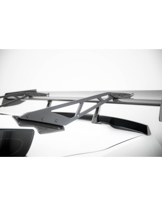 Spoiler in carbonio con supporto superiore + LED Chevrolet Corvette Stingray / Grand Sport C7 (Cod. 