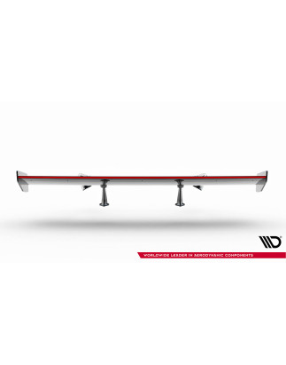 Spoiler in carbonio con supporto superiore + LED Chevrolet Corvette Stingray / Grand Sport C7 (Cod. 