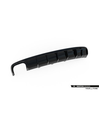 Sottoparaurti posteriore Audi A4 B8 Facelift (Versione 1x2 scarico) (Cod. M-AU-A4-B8F-RS1GOO_)