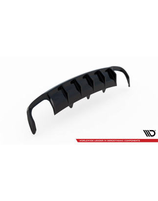 Sottoparaurti posteriore Audi A4 B8 Facelift (Version with dual scaricos on both sides) (Cod. M-AU-A