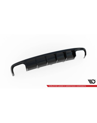 Sottoparaurti posteriore Audi A4 B8 Facelift (Version with dual scaricos on both sides) (Cod. M-AU-A