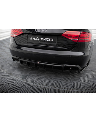 Sottoparaurti posteriore Audi A4 B8 (Versione 1x2 scarico) (Cod. M-AU-A4-B8-RS1GOO_)