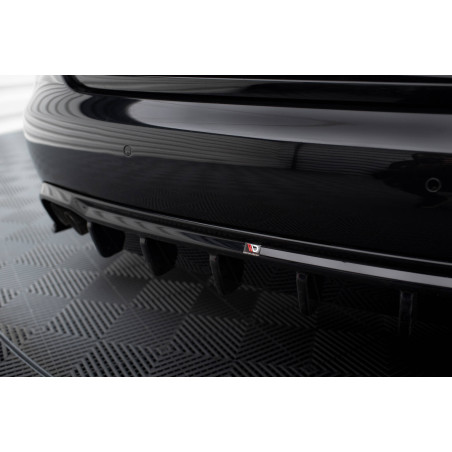 Sottoparaurti posteriore Audi A4 B8 (Versione 1x2 scarico) (Cod. M-AU-A4-B8-RS1GOO_)