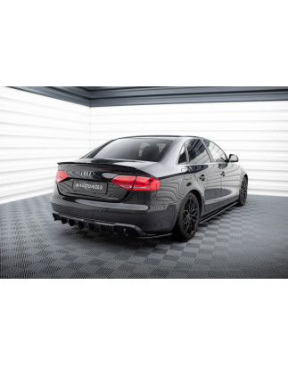 Sottoparaurti posteriore Audi A4 B8 (Versione 1x2 scarico) (Cod. M-AU-A4-B8-RS1GOO_)