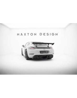 Spoiler in carbonio  V.1 Porsche 718 Cayman  982c (Cod. M-CF-PO-CA-718-GTS-WING5-INT-245-P-1)