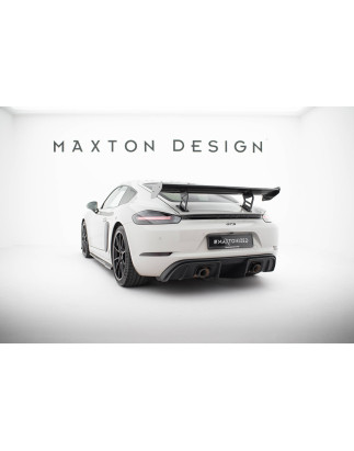 Spoiler in carbonio  V.2 Porsche 718 Cayman 982c (Cod. M-CF-PO-CA-718-GTS-WING5-INT-245-P-2)