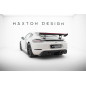 Spoiler in carbonio  V.2 + LED Porsche 718 Cayman 982c (Cod. M-CF-PO-CA-718-GTS-WING5-INT-245-P+LED-