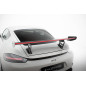 Spoiler in carbonio  V.2 + LED Porsche 718 Cayman 982c (Cod. M-CF-PO-CA-718-GTS-WING5-INT-245-P+LED-