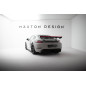 Spoiler in carbonio  V.2 + LED Porsche 718 Cayman 982c (Cod. M-CF-PO-CA-718-GTS-WING5-INT-245-P+LED-