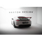 Spoiler in carbonio con supporto superiore V.1 + LED Porsche 718 Cayman 982c (Cod. M-CF-PO-CA-718-GT