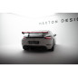 Spoiler in carbonio con supporto superiore V.1 + LED Porsche 718 Cayman 982c (Cod. M-CF-PO-CA-718-GT