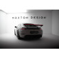 Spoiler in carbonio con supporto superiore V.2 + LED Porsche 718 Cayman 982c (Cod. M-CF-PO-CA-718-GT