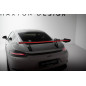 Spoiler in carbonio con supporto superiore V.2 + LED Porsche 718 Cayman 982c (Cod. M-CF-PO-CA-718-GT
