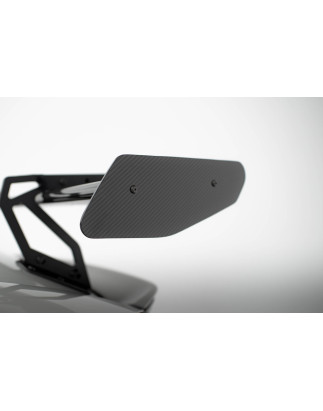Spoiler in carbonio con supporto superiore V.2 + LED Porsche 718 Cayman 982c (Cod. M-CF-PO-CA-718-GT
